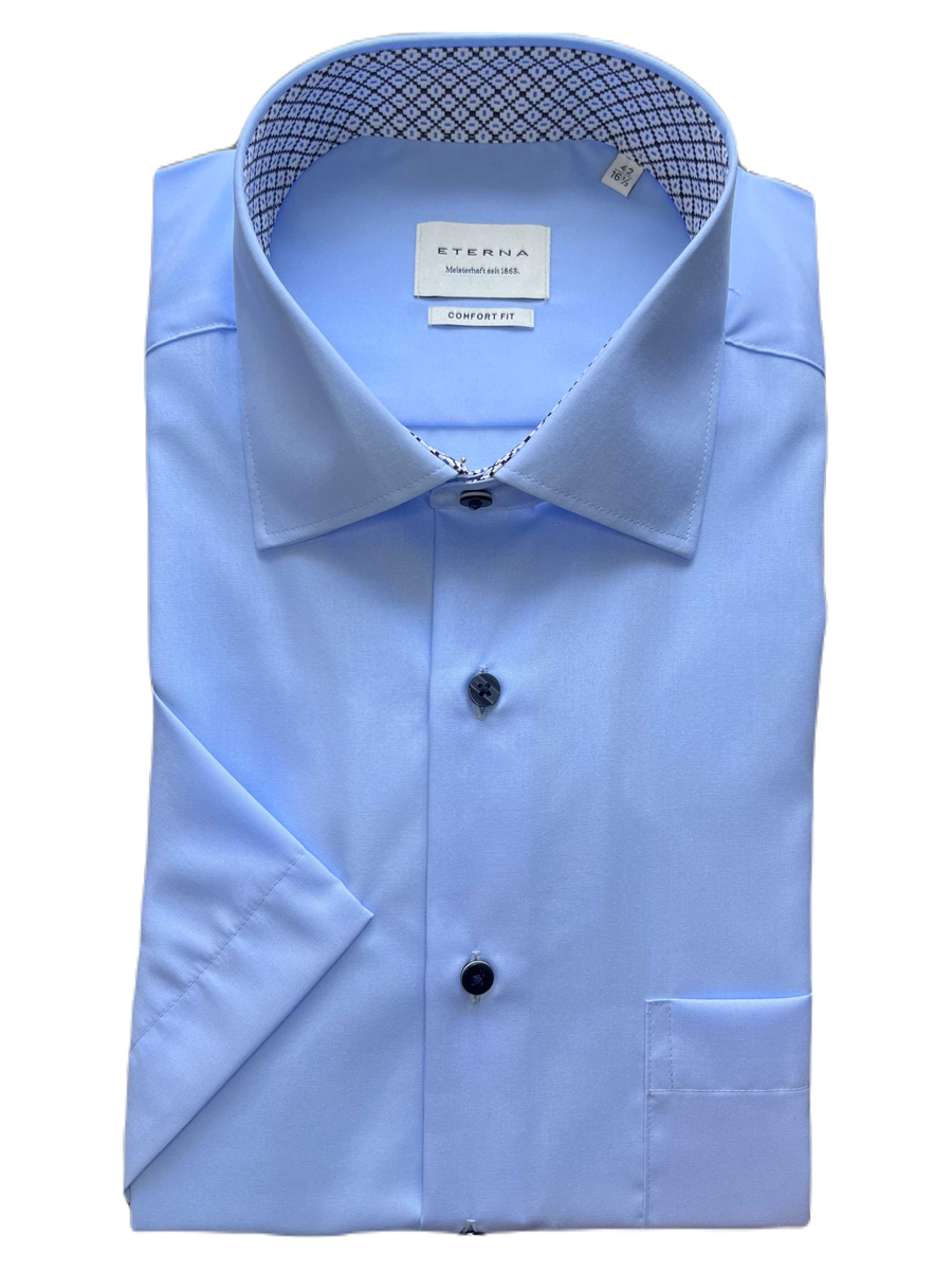 Eterna Comfort fit Kortærmet skjorte